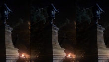 პროტესტანტებმა ჯორჯ ვაშინგტონის ძეგლი დაამხეს!!!