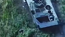 უკრაინელებმა დონბასში 25-მდე ოკუპანტი და 3 BMP გაანადგურეს